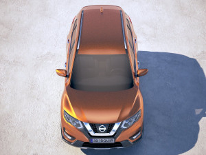 Nissan X-trail Crossover 2018 3D Modell