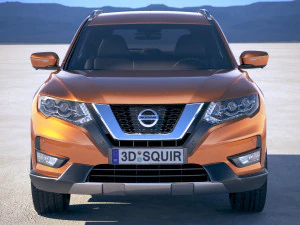 Nissan X-trail Crossover 2018 3D Model