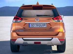 Nissan X-trail Crossover 2018 3D Model