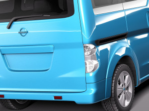 Nissan E-NV200 2015 3D Model