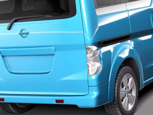 Nissan E-NV200 2015 3D Model