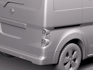 Nissan E-NV200 2015 3D Model