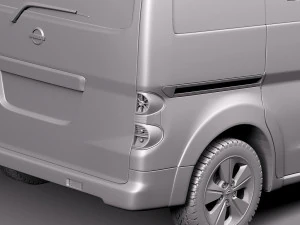 Nissan E-NV200 2015 3D Model