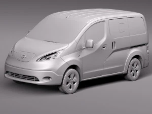 Nissan E-NV200 2015 3D Model