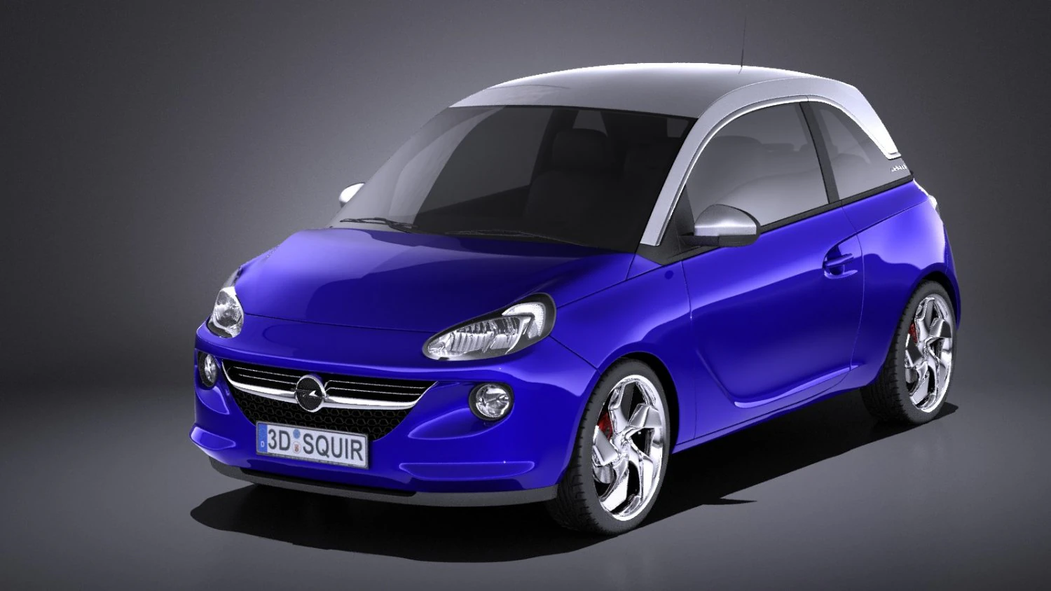 Opel Adam 2016 vray Modelo 3D .c4d .max .obj .3ds .fbx .stl .blend 