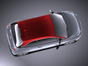 Opel Adam S 2017 vray Modello 3D