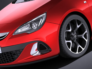 Opel Astra OPC 2015 vray 3D Модель