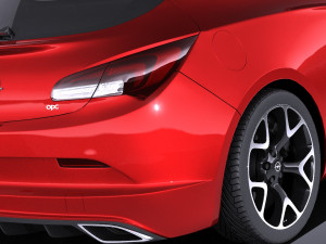 Opel Astra OPC 2015 vray 3D Модель