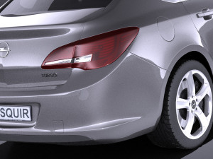 Opel Astra Sedan 2015 vray Modèle 3D