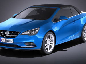 Opel Cascada 2017 vray 3D Модель