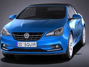 Opel Cascada 2017 vray 3D Модель