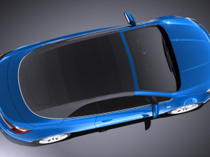 Opel Cascada 2017 vray 3D Модель