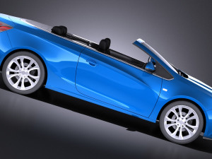 Opel Cascada 2017 vray 3D Модель