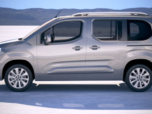 Opel Combo Life 2019 3D Модель