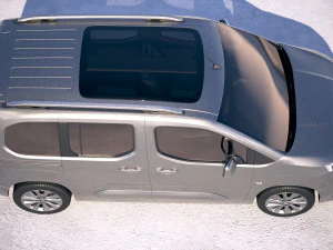 Opel Combo Life 2019 3D Model