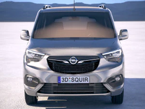Opel Combo Life 2019 3D Model