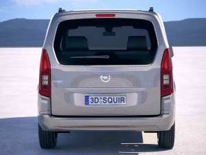 Opel Combo Life 2019 3D Model
