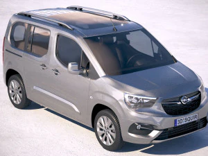 Opel Combo Life 2019 3D Model