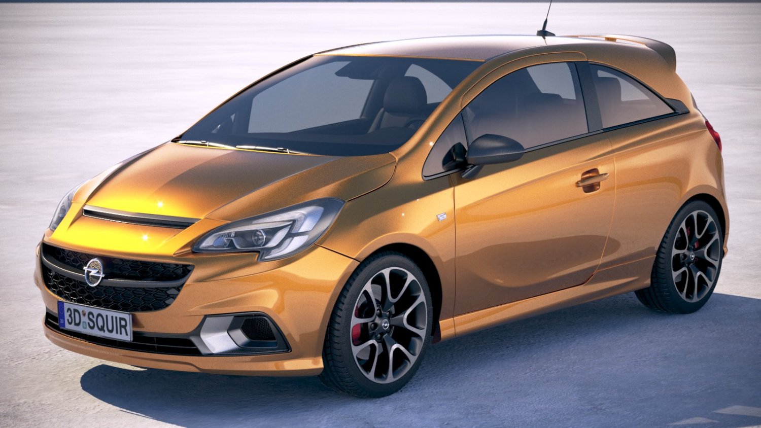 Opel Corsa Gsi 2019 3d Model In Compact Cars 3dexport