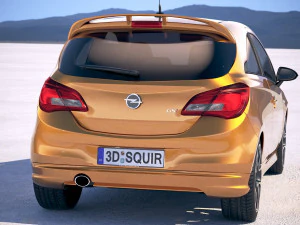 Opel Corsa GSI 2019 3D Model