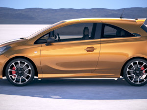 Opel Corsa GSI 2019 3D Модель