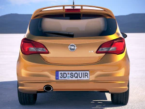 Opel Corsa GSI 2019 3D Model