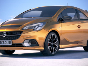 Opel Corsa GSI 2019 3D Модель