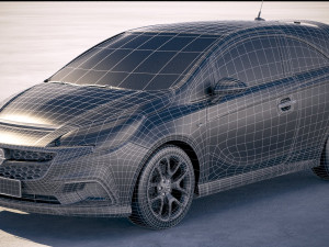 Opel Corsa GSI 2019 3D Модель