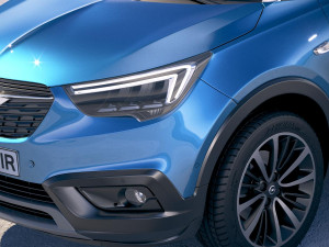Opel Crossland X 2018 3D Model