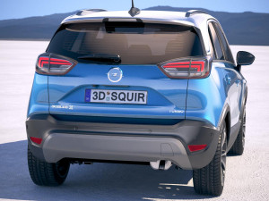 Opel Crossland X 2018 3D Model