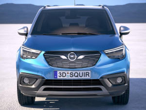 Opel Crossland X 2018 3D Model