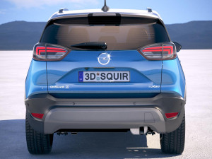 Opel Crossland X 2018 3D Model