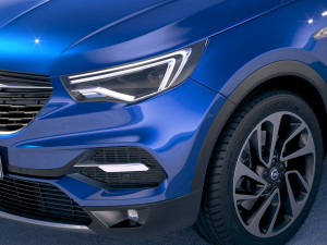 Opel Grandland X 2019 3D Model