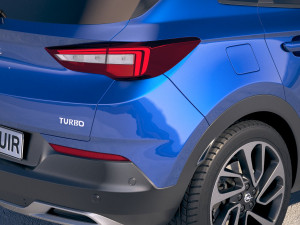 Opel Grandland X 2019 3D Model