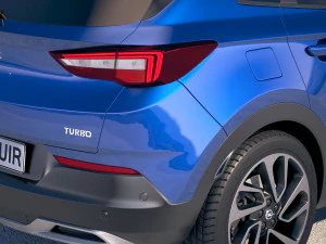 Opel Grandland X 2019 3D Model