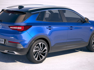 Opel Grandland X 2019 3D Model