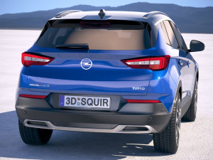 Opel Grandland X 2019 3D Model
