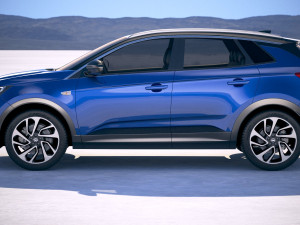 Opel Grandland X 2019 3D Model