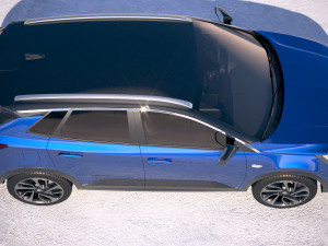 Opel Grandland X 2019 3D Model