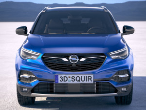 Opel Grandland X 2019 3D Model