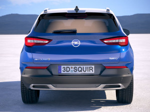 Opel Grandland X 2019 3D Model
