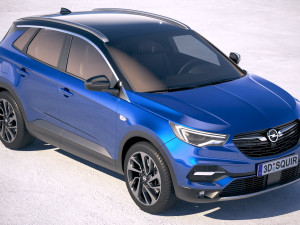 Opel Grandland X 2019 3D Model