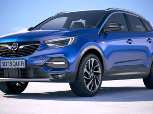 Opel Grandland X 2019 3D Model