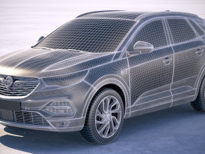 Opel Grandland X 2019 3D Model