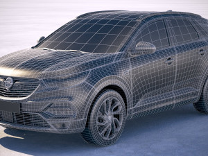 Opel Grandland X 2019 3D Model
