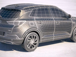 Opel Grandland X 2019 3D Model