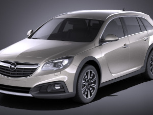 Opel Insignia Country Tourer 2015 vray 3D Model