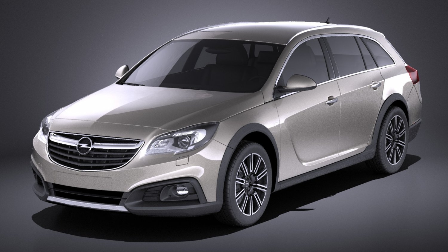 Opel Insignia 2009 3D Model in Sedan 3DExport