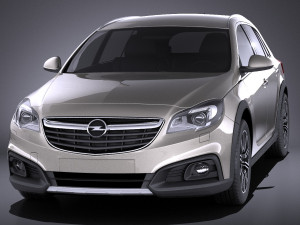 Opel Insignia Country Tourer 2015 vray 3D Model