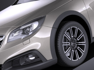 Opel Insignia Country Tourer 2015 vray 3D Model